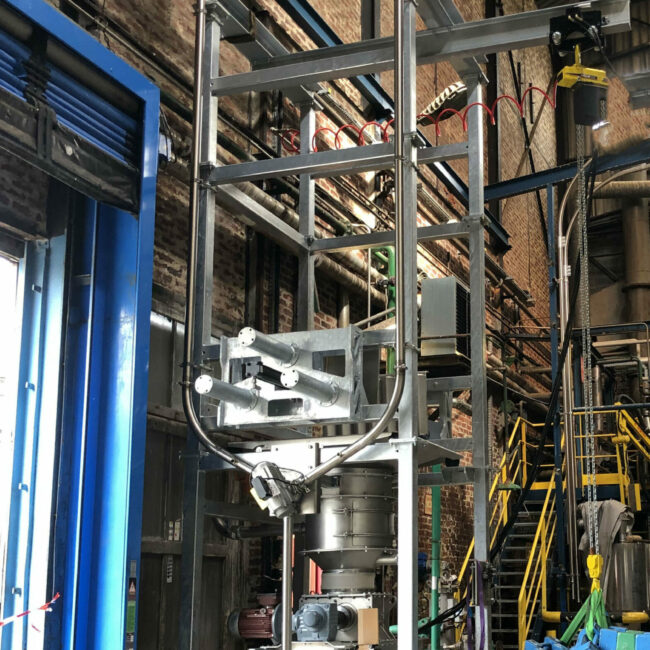 station de vidange big bag transport pneumatique